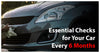 What are the most essential things to do to keep your vehicle running smoothly?