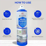 Steps To Use Disinfectant Spray